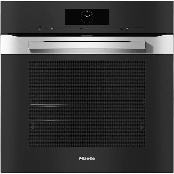 Miele H 7860 BP PureLine 600mm Pyrolytic Oven - Clean Steel