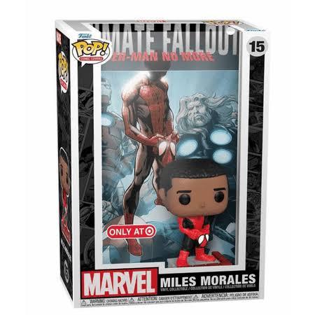 Marvel Comics - Miles Morales Ultimate Fallout Pop! Cover