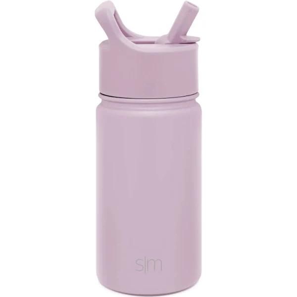 Simple Modern Kids Water Bottle With Straw Lid Vacuum Insulated Stainless Steel Metal Thermos Bottles | Reusable Leak Proof Bpa-free Flask For