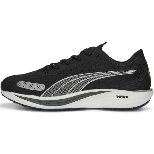 Liberate Nitro 2 Women's Running Shoes in Black/Silver, Size 6.5 by Puma