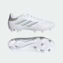 adidas-Copa Pure II League Firm Ground Boots-Unisex-Cloud White / Cloud White / Silver Metallic-M 6 / W 7