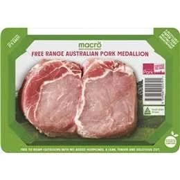 Macro Free Range Pork Medallion 250g