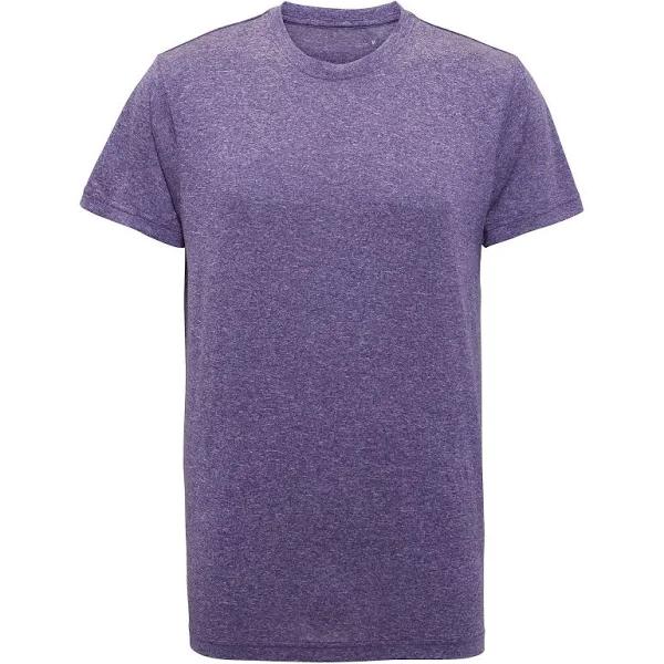 Tri Dri Mens Short Sleeve Lightweight Fitness T-Shirt Purple Melange S