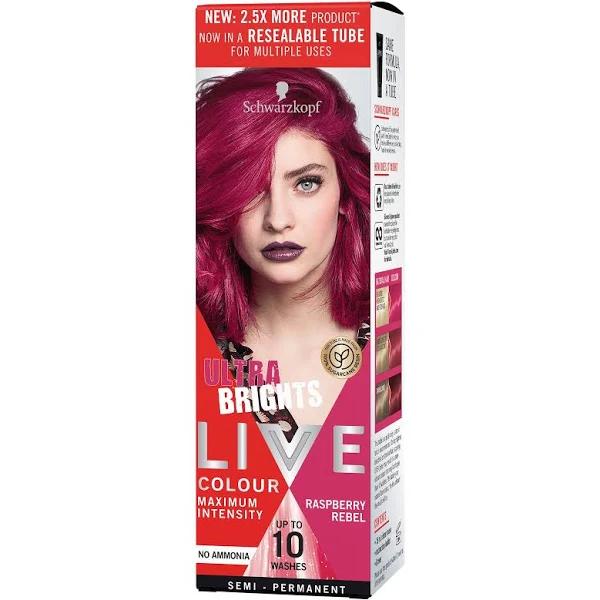 Schwarzkopf Ultra Brights Live Colour Raspberry Rebel 75 ml