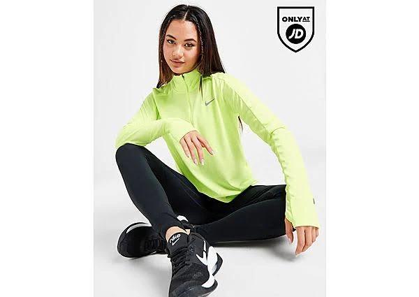 Nike Running Pacer 1/4 Zip Dri-FIT Track Top - Yellow - M