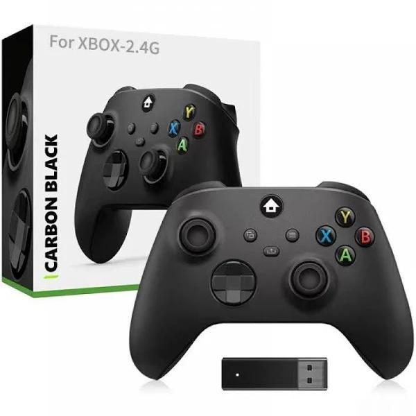 Wireless Game Controller for Xbox Series X|S, Xbox One, Windows 10 and Above, Remote Joypad with 2.4G Wireless Adapter, PC Controller with 3.5 mm