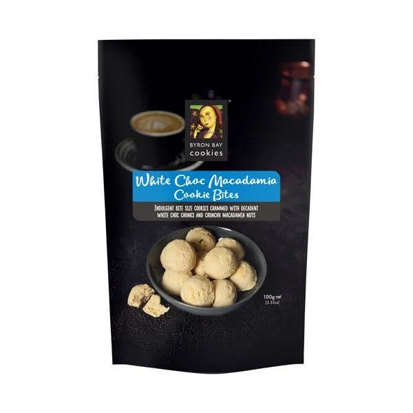 Byron Bay Cookies White Choc Macadamia Pouch - 100g