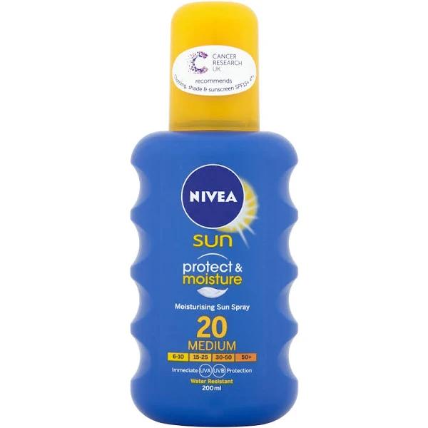 Nivea Sun Protect & Moisture Spray SPF20 200ml