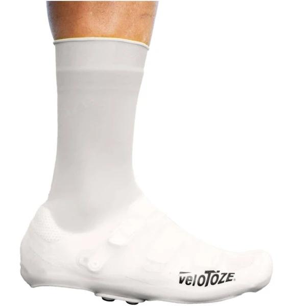 VeloToze Tall Silicone Overshoes White L Man