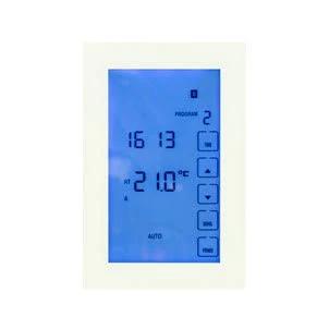 Radiant Digital Dual Timer and Thermostat - Vertical / White