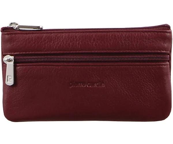 Pierre Cardin Leather Coin Purse / Red