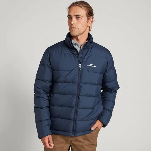 Kathmandu Epiq Men's 600 Fill Down Jacket | Navy Blue Puffer Jacket - XS