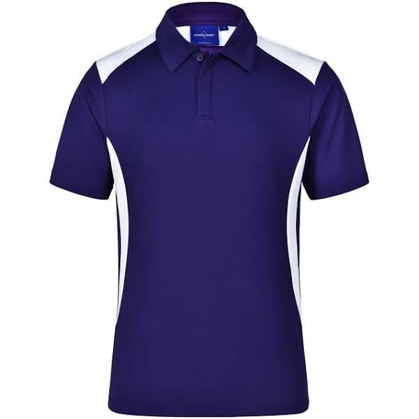 Secret | Mens TrueDry Contrast Short Sleeve Polo