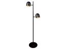 LEDlux Blakely Led Dimmable 2 Light Floor Lamp in Black