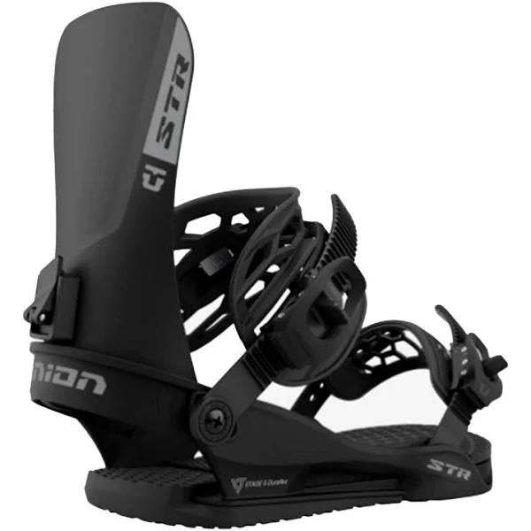 Union Str Snowboard Bindings - Black 2024 M