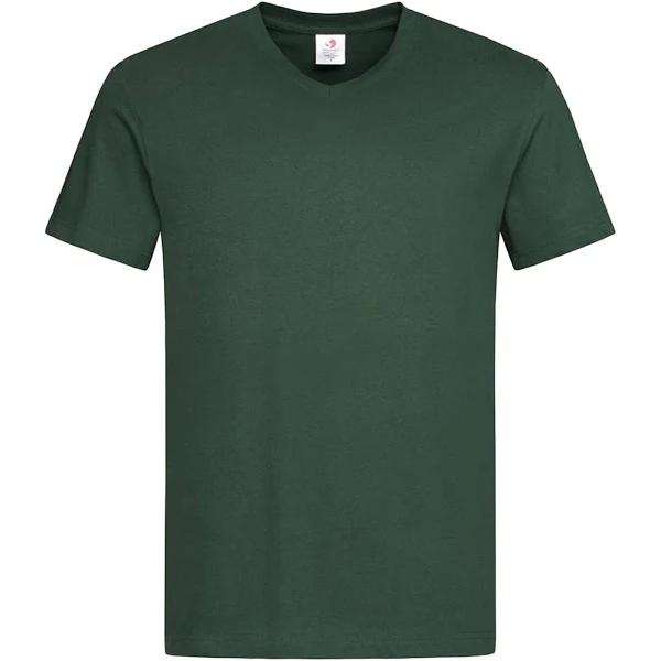 Stedman Mens Classic V Neck Tee Bottle Mens Tee