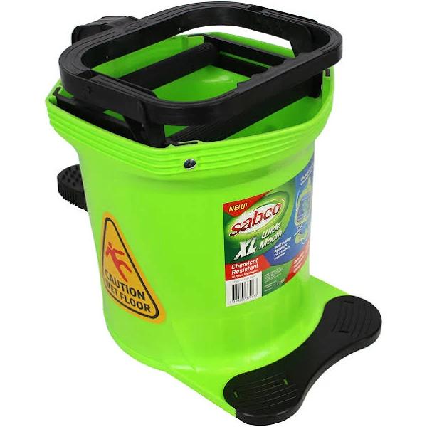 Sabco XL Green Wide Mouth Mop Wringer Bucket