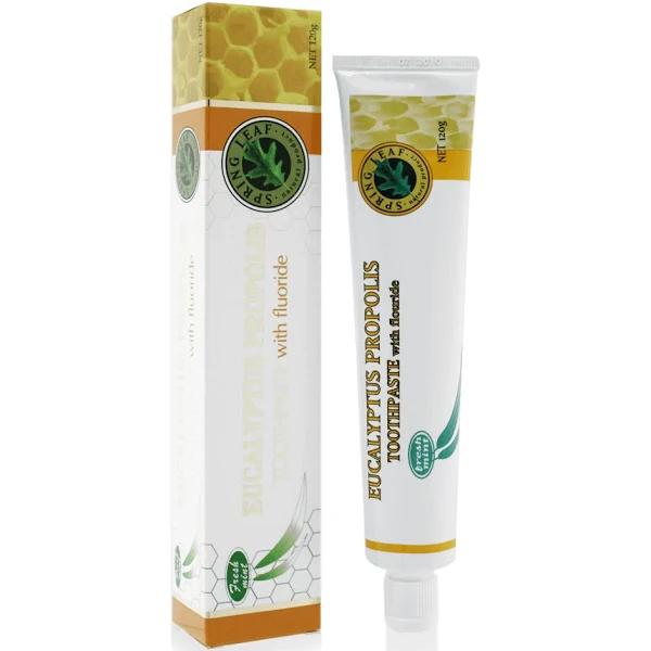 Spring Leaf Eucalyptus Propolis Toothpaste with Fluoride 120g