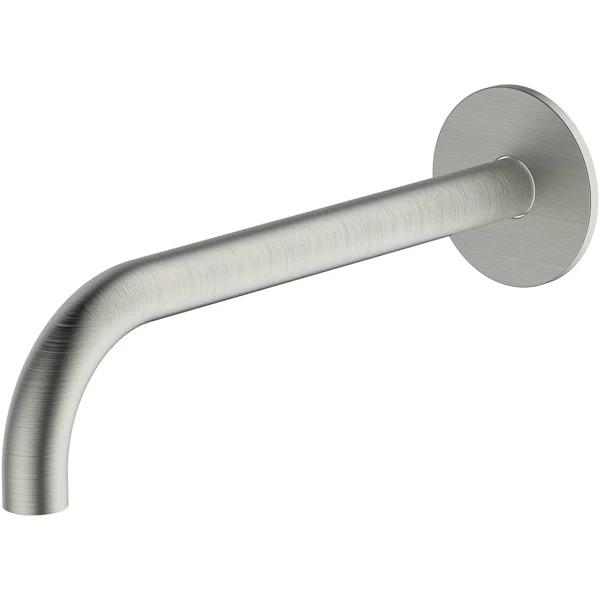 Gareth Ashton Brushed Nickel 220mm Poco Curved Basin Spout