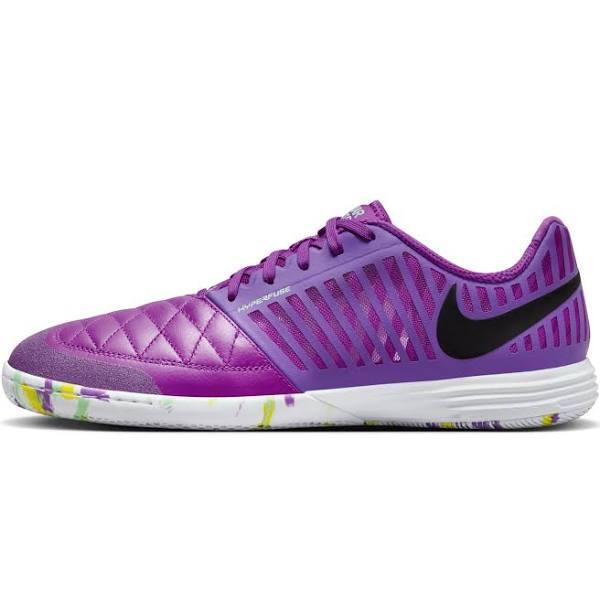 Nike Men's Lunargato II Indoor/Court Soccer Shoes in Purple