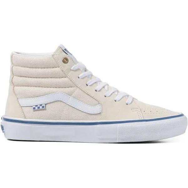 Vans Raw Canvas Skate Sk8-Hi Classic White Size 10 Unisex | AfterPay Available