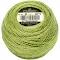 DMC Pearl Cotton Ball Size 8 87yd Very Light Avocado Green