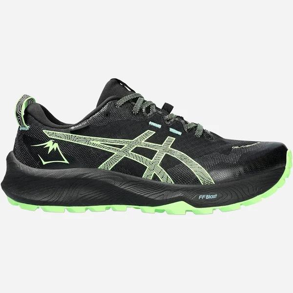 ASICS GEL-Trabuco 12 GORE-TEX Trail Running Shoes Black Green - 40.5