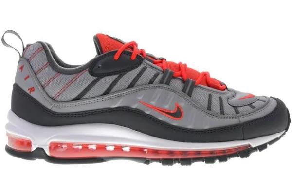 Nike Air Max 98 Wolf Grey Total Crimson