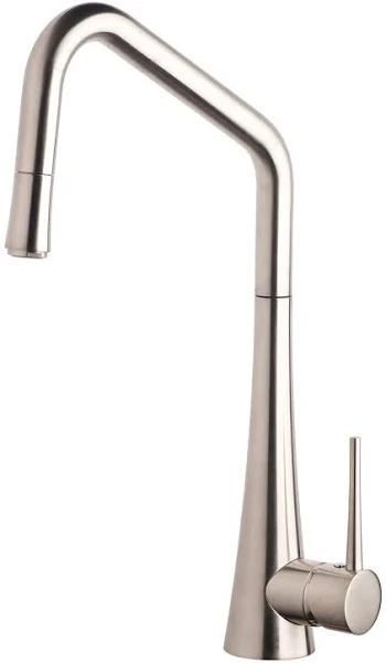 Abey Tink Pull Out Kitchen Mixer - Brushed Nickel (TINKD-BN)