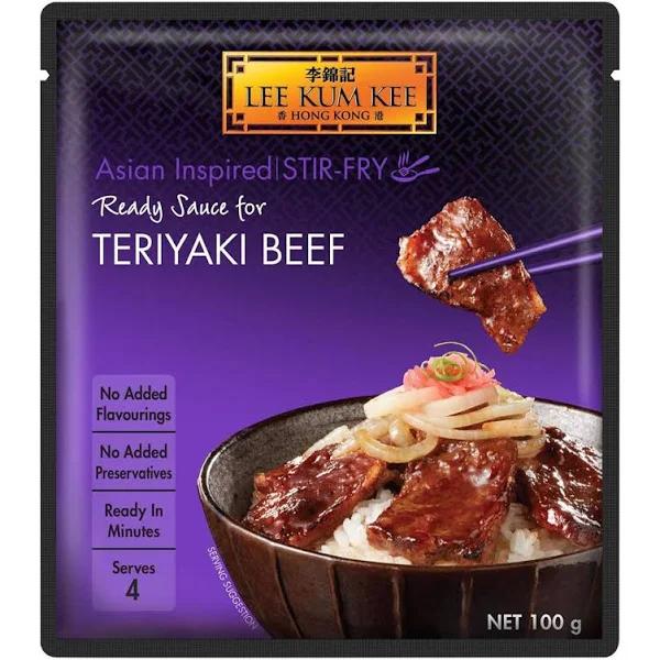 Lee Kum Kee Ready Sauce Teriyaki Beef 100g