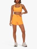 Lorna Jane Womens Flex Active Rib Kick Short Mango M