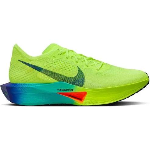 Womens Nike ZoomX Vaporfly Next% 3 Volt / Black / Scream Green / US 6