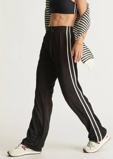 Celeste Track Pants, The Upside Luxe Athleisure, Black, 2XS