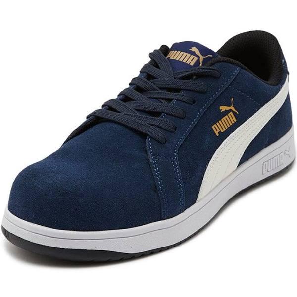 Puma Iconic Suede Blue Safety Shoes 640027