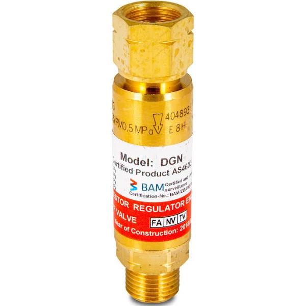 Unimig Ibeda Flash Back Arrestor Acet Regulator