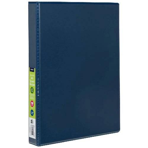 J.Burrows Recycled Insert Binder A4 3 D-Ring 25mm Blue