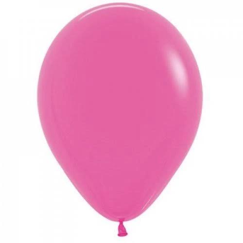 Standard Fuchsia 12cm Sempertex Balloons Pkt 100