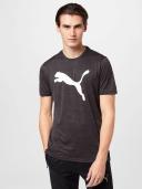 Puma Men's Favourite Heather Cat Training T-Shirt Black Heather-Small