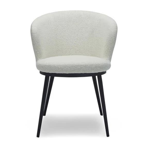 Selena Carver Chair Ivory by Freedom