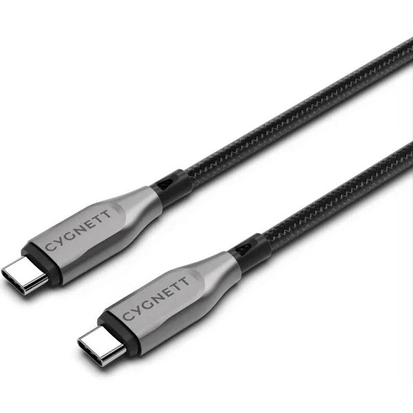 Cygnett Armoured USB-C To USB-C Cable 50cm Black CY4673PCTYC