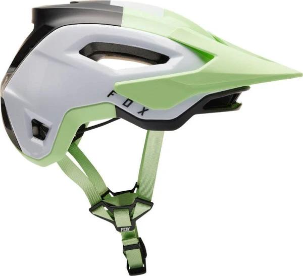 Fox Racing Speedframe Pro Klif MTB Helmet - Green/White - SM