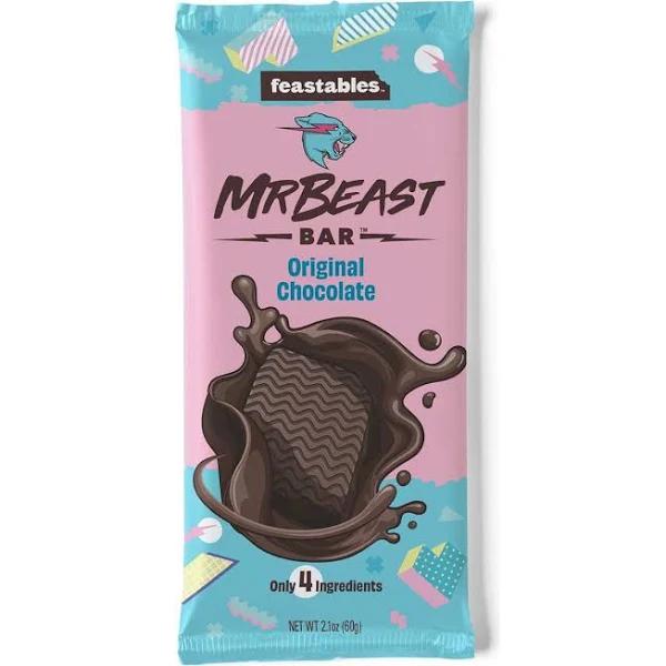 Mr Beast Feastables Original Chocolate Bar 60g