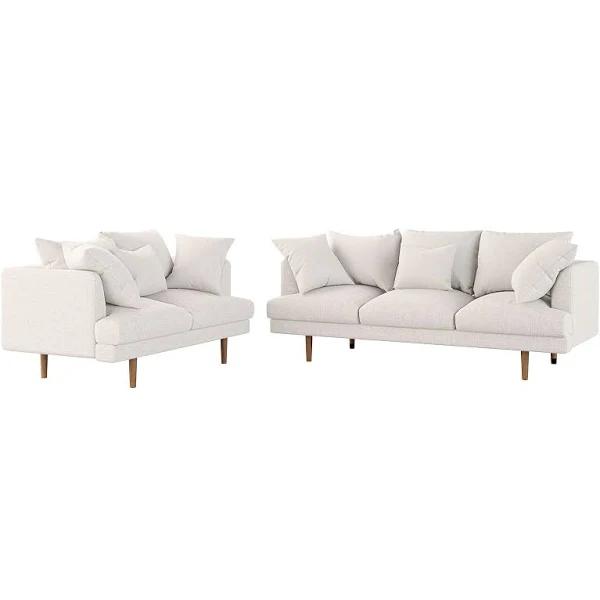 Luxo Furniture Colton 5 Seater Fabric Sofa