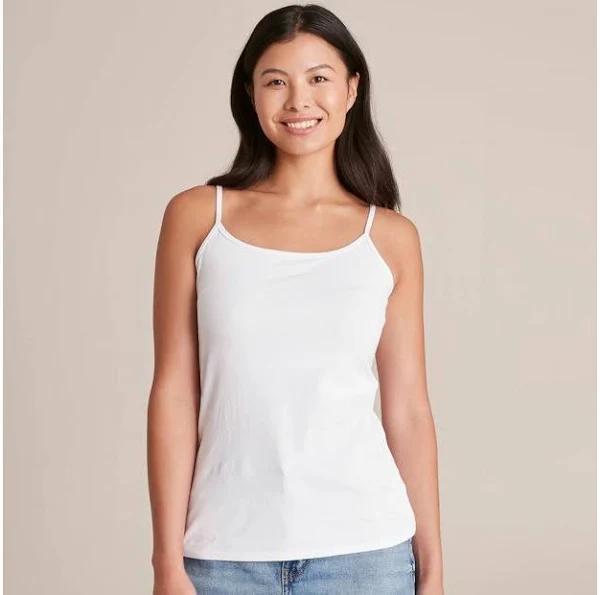 Tank Top | White | Size XXS by Target Woman