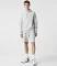 Lacoste Kangaroo Pocket Organic Cotton Hoodie (Grey Chine)