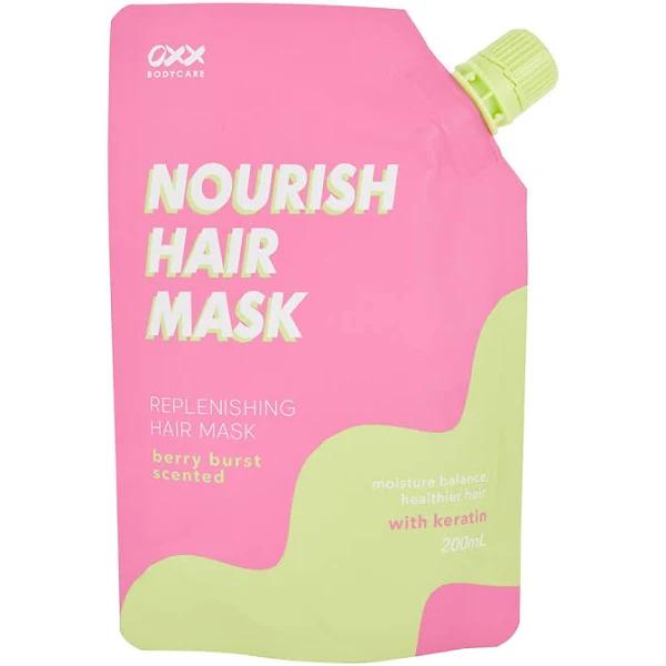 Kmart OXX Bodycare Nourish Replenishing Hair Mask 200ml-Berry Burst Scented