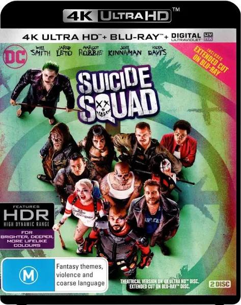 Suicide Squad (4K Blu Ray UHD)