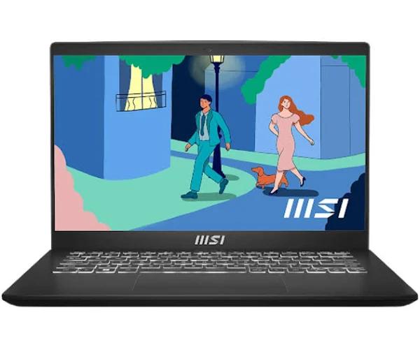 MSI Modern 14 C12M-222AU 14-inch Laptop with Intel Core i7-1255U, 16GB RAM, 512GB SSD, and Windows 11