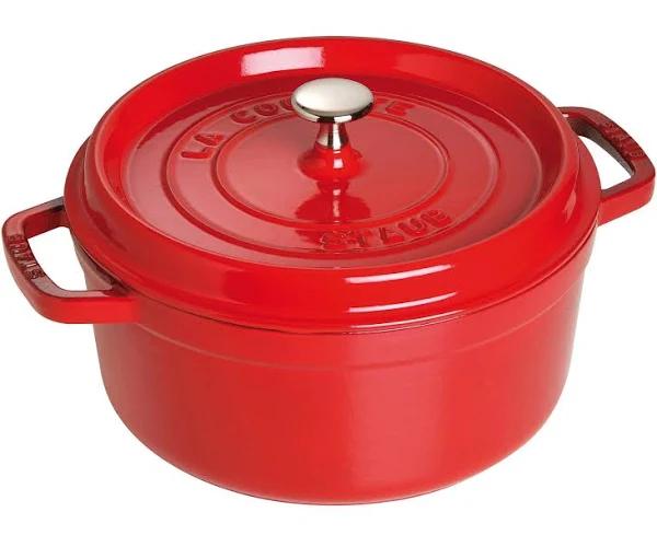 Staub - Round Cocotte - 18cm Cherry Red