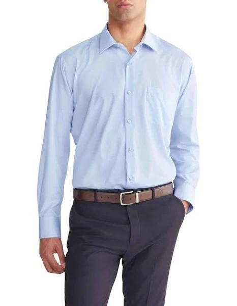 Van Heusen Classic Long Sleeve Shirt in Blue 38-86